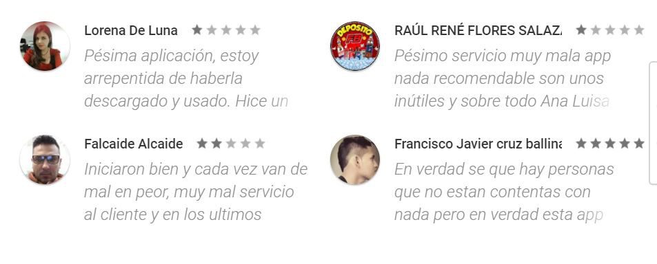 En mi opinión uno de los sistemas poco útiles para reseñar son las estrellas si no se les da seguimiento
